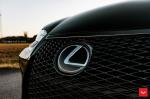 Lexus GS F Gloss Black on Vossen Wheels (HF-3) 2019 года